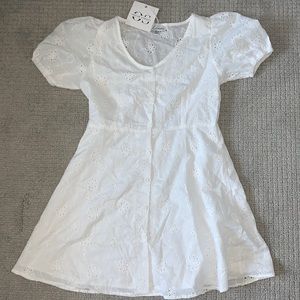 NWT Showpo white dress! perfect for graduation